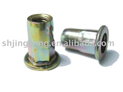 small head half hex rivet nut