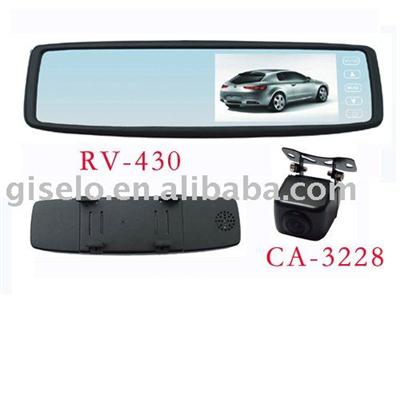 4.3 inch Car Rearview Mirror LCD Monitor