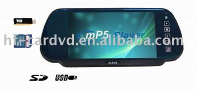 7-inch Rear View monitor with MP5 HF-738P