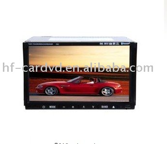 7-inch Touch Screen 2 Din In-Dash Car DVD Player Built-in GPS System Dual Zone