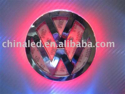 2011 New Model Luxury Car LED Badge for Volkswagen Bora