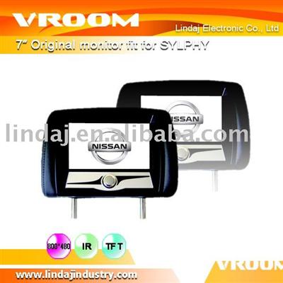 7 Inch Exclusive Car Headrest Dvd Fit for Sylphy