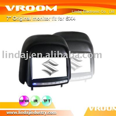 Car Headrest Monitor Fit for Sx4