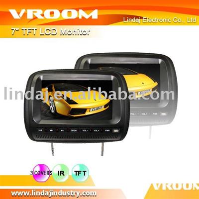 7 Inch Headrest Dvd Player Fit for Any Car