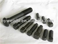 Bolt made of low carbon steel and high tensile