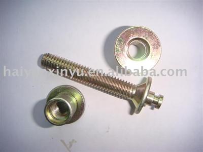 Non-standard screws with T nuts