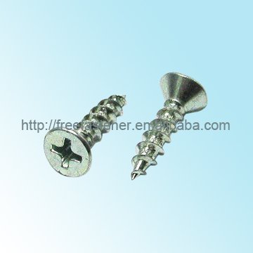 Flat Head Phillips Chipboard Screw