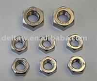 Stainless hex full nut DIN934