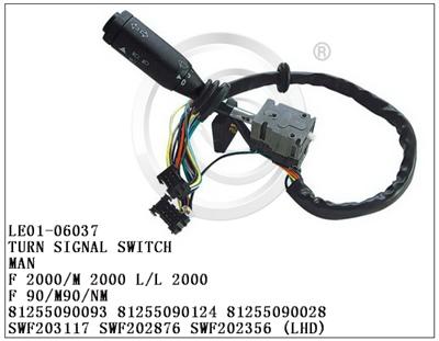 Turn Signal Switch LE01-06037 81255090093