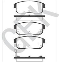 NISSAN    MAXIMA   A33\ Rbrake pad