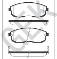 NISSAN     MAXIMA  A32 A33 J31\ F brake pad