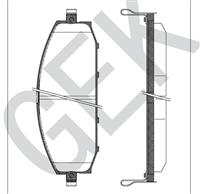 NISSAN    PRTROL    Y61\ F Brake Pad   