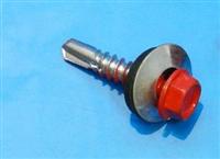 Hex.Washer head with EPDM washers self drilling screws