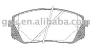 KIA CARENS lll/F Brake pad