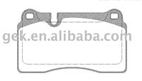 VOLKSWAGEN TOUAREG/F Brake pad 0.33-0.52