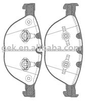 BRAKE PADS FOR BMW SERIE-5/ F