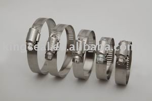 SAE J1508 stainless steel clamp