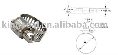 SAE J1508 American Mini Hose Clamp