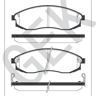 NISSAN  MAXIMA  A32\ F brake pad