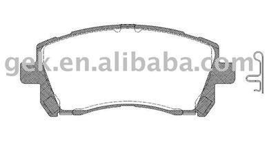 SUBARU FORESTER/F brake pad