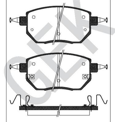 NISSAN    MURANO    Z50\ F Brake Pad