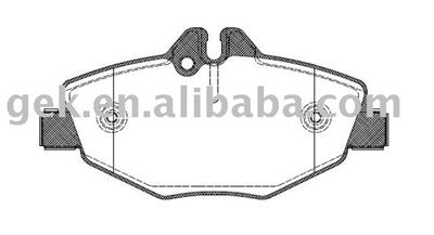 MERCEDES E-CLASS/F Brake pad