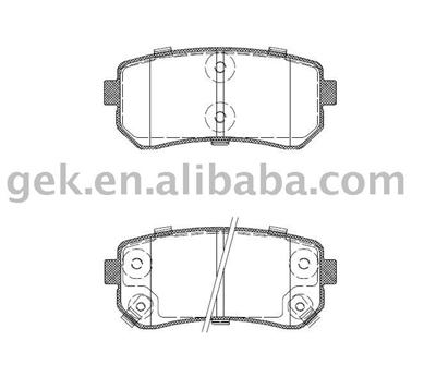 KIA RIO ll/R Brake Pad