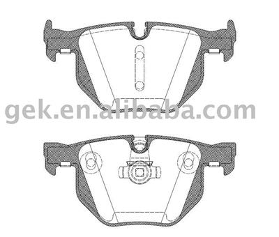 BRAKE PADS FOR BMW  SERIE-5/ R