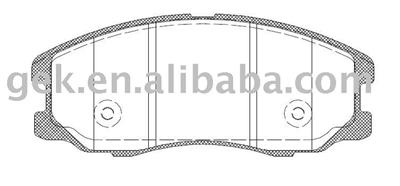 VAUXHALL ANTARA/F Brake pad