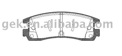 CHEVROLET (GM) ALERO/F Brake Pad