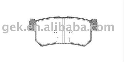 DAEWOO MUSSO/R Brake Pad