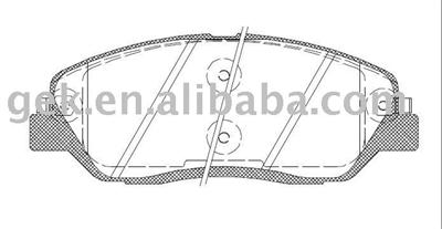 HYUNDAI SANTA FE/F Brake Pad