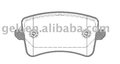 AUDI A4/R Brake Pad