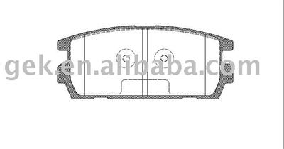 HYUNDAI TERRACAN/R Brake Pad