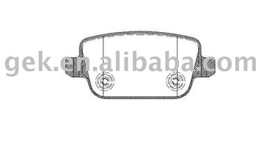 LAND ROVER FREELANDER ll/R Brake Pad