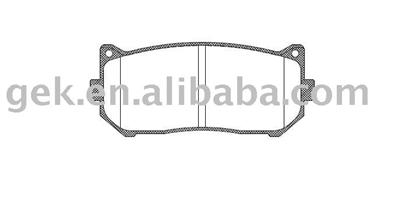 KIA CARENS ll/R Brake Pad