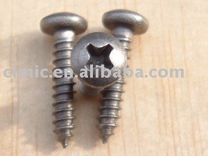 screws with cross recessed  DIN7981