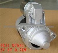 Starter D7E31 D7E41 12V 0.7KW 8T