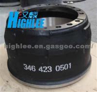 Brake Drum, Heavy Duty, 3464230501