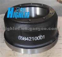 Brake Drum, Heavy Duty, 6584210001, 2011 New Style