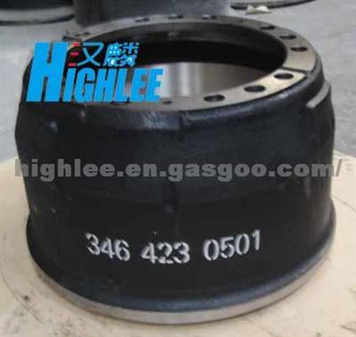 Brake Drum, Heavy Duty, 3464230501