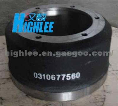 Brake Drum, Heavy Duty, 0310677560