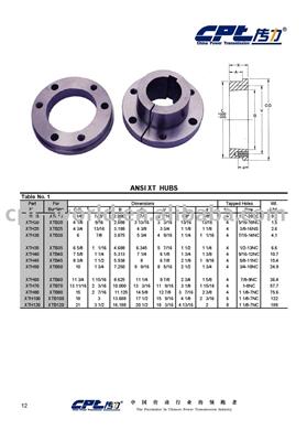 Hub / XTB Bushing Hub /