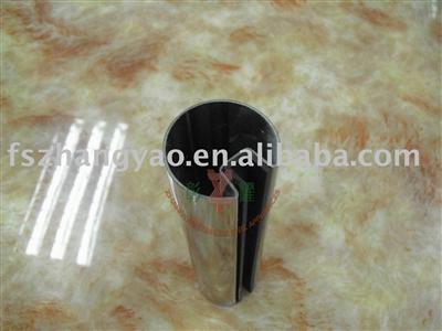 Rubber Gasket In Stainless Steel Slot Groove Tube