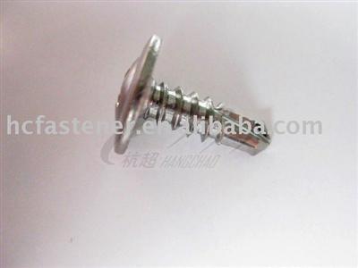 Stainless steel modified truss head self drilling screw