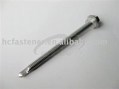 DIN7504K stainless hex head self drilling screw