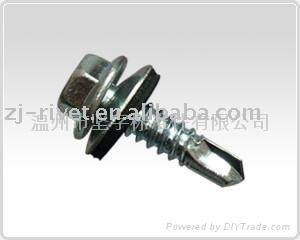 Hex.Washer head self drilling screws