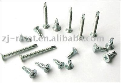 Flat head self drilling screws(DIN7504-P)