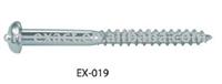 DIN96 WOOD SCREW ROUND HEAD SLOT