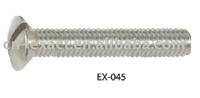 DIN85 MACHINE SCREW OVAL HEAD  SLOT